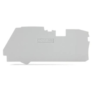 WAGO TOPJOB S, 2116 Series End and Intermediate Plate Accessory for 2116 Series Terminal Blocks 2116-1291