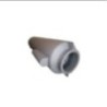 Silver Mild Steel Industrial Exhaust Silencers For Genset
