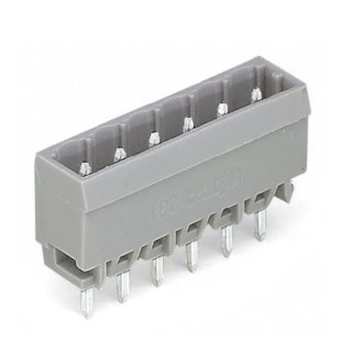 WAGO 231 Series Pluggable Terminal Block, 2-Contact, 5 mm Pitch, 1 Row, 320 V, 10 A, Polyamide Housing, Male 231-132/001-000