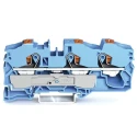 WAGO TOPJOB S 2216 Series Blue Feed Through Terminal Block 16mm², 1-Level, Cage Clamp, ATEX, IECEx 2216-1304