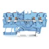 WAGO TOPJOB S 2200 Series Feed Through Terminal Block Blue 1mm² 1-Level Cage Clamp ATEX IECEx 2200-1404