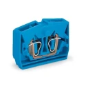 WAGO 264 Series Terminal Block Blue, 2.5mm² Cable CSA, 1-Level, 4 Positions, Cage Clamp Termination IECEx ATEX 264-304
