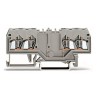 WAGO 280 Series Feed Through Terminal Block Grey 2.5mm² 1-Level Cage Clamp 280-826