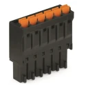 WAGO Pluggable Terminal Block 12-Contact 3.5 mm Pitch 1 Row 160V 8A Push-in Cage Clamp 714-112