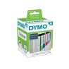 Dymo White Black Print Label Roll 190 mm Width, 110 Per Roll Qty S0722480