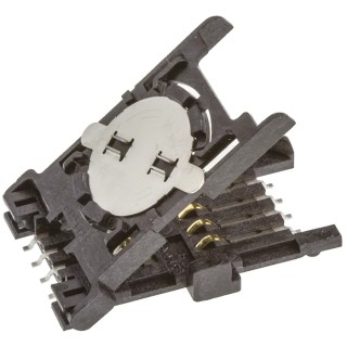 TE Connectivity 8 Way SAM, SIM Memory Card Connector, Solder 5145299-2