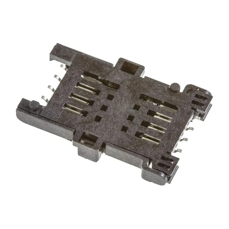 TE Connectivity 8 Way SAM, SIM Memory Card Connector, Solder 5145299-2