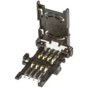 TE Connectivity 8 Way SAM, SIM Memory Card Connector, Solder 5145299-2