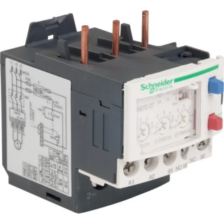 Schneider Electric LR97 D Overload Relay 1 NO/1 NC, 1.2 to 7 A Adjustable Current, 7 A Relay Contact, 55 W Power LR97D07M7