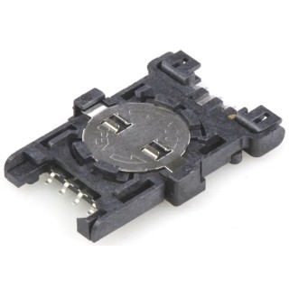 TE Connectivity 6 Way SIM, SAM Memory Card Connector, Solder Termination 5145299-1