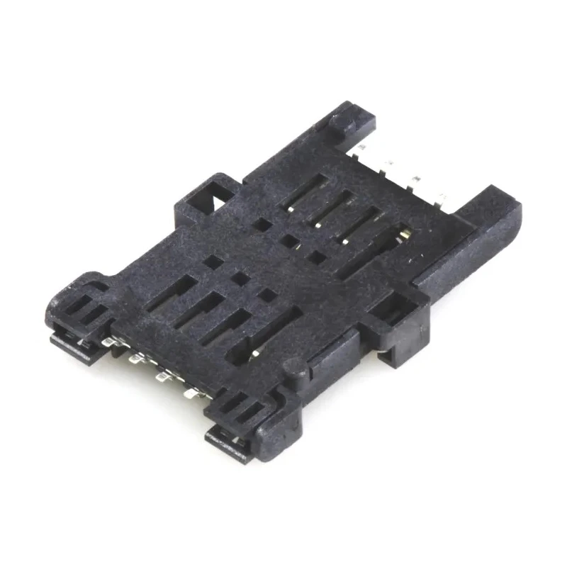 TE Connectivity 6 Way SIM, SAM Memory Card Connector, Solder Termination 5145299-1