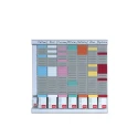 Nobo Weekly Slotted Wall Planner 2911080 Silver 480mm x 480mm China