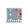 Nobo Weekly Slotted Wall Planner 2911080 Silver 480mm x 480mm China
