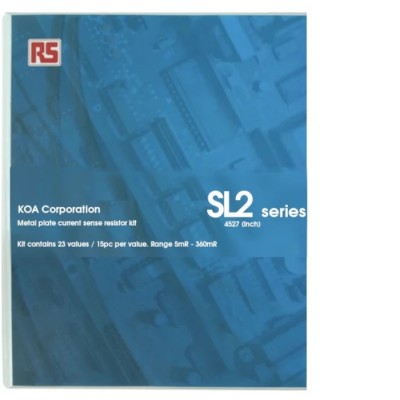 KOA SL2 Current Sensing Surface Mount Resistor Kit 23 Values 345 Pieces 5 to 360 mΩ 3W Japan SL2-KIT1