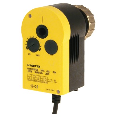 SAUTER REGULATION Electric 3 Port Seat Valve Actuator 24V AC/DC 4.8W AVM105SF132