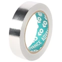 Advance Tapes Conductive Metallic Aluminium Foil Tape 19mm x 33m Acrylic Adhesive 155 °C Max AT521