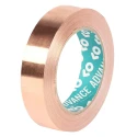 Advance Tapes Conductive Metallic Tape 10mm x 33m Copper Foil Thermosetting Acrylic Adhesive AT528