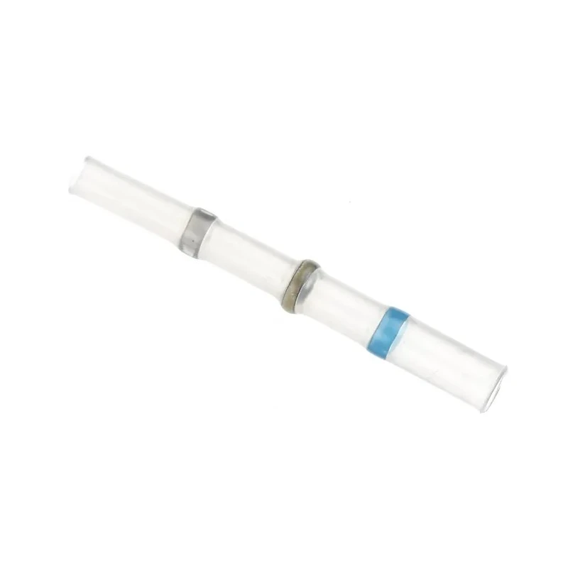 TE Connectivity Transparent Polyolefin One Step Shield Terminator Solder Sleeve 42mm Length B-155-3803