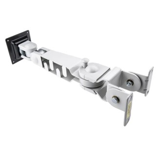 Roline LCD Monitor Arm Wall Mount VESA 75x75mm and 100x100mm 6kg Load 115mm Height 406mm Depth 60mm Width 17.03.1123