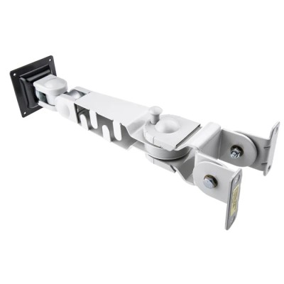 Roline LCD Monitor Arm Wall Mount VESA 75x75mm and 100x100mm 6kg Load 115mm Height 406mm Depth 60mm Width 17.03.1123