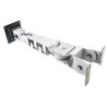 Roline LCD Monitor Arm Wall Mount VESA 75x75mm and 100x100mm 6kg Load 115mm Height 406mm Depth 60mm Width 17.03.1123