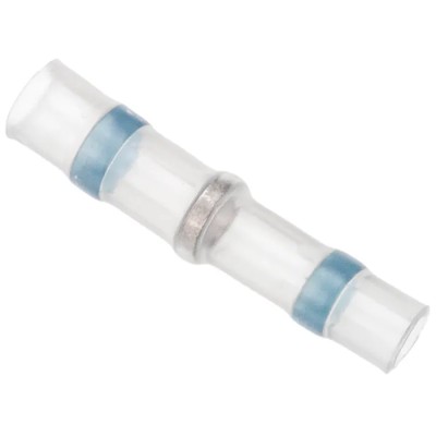 TE Connectivity Transparent Polyolefin Solder Sleeve 24.5mm Length 1-3 mm Cable Diameter B-155-03