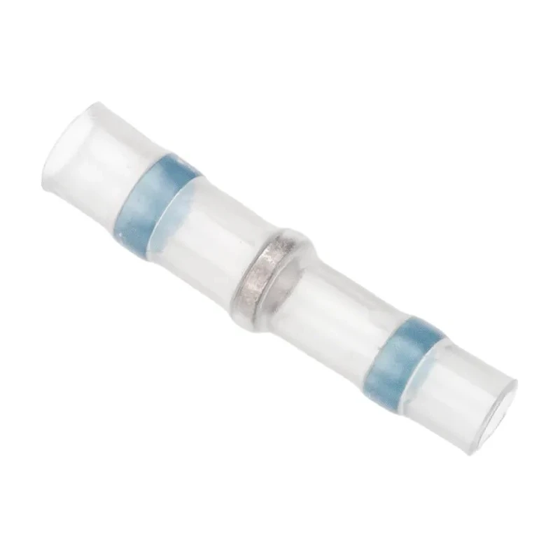TE Connectivity Transparent Polyolefin Solder Sleeve 24.5mm Length 1-3 mm Cable Diameter B-155-03