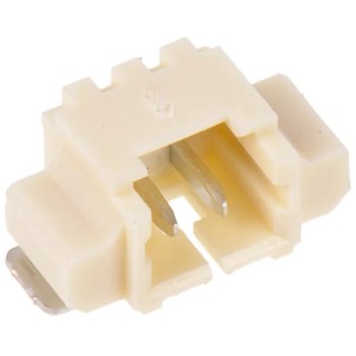 Molex PicoBlade Series Right Angle Surface PCB Header, 2 Contact(s), 1.25 mm Pitch, 1 Row, Shrouded 53261-0271