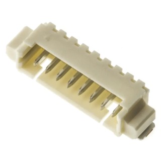 Molex PicoBlade Series Right Angle Surface PCB Header 8 Contacts 1.25 mm Pitch 1 Row Shrouded 53261-0871