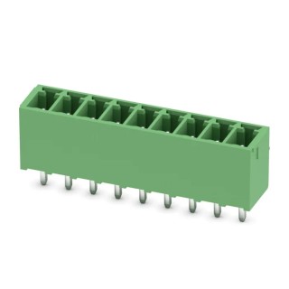 Phoenix Contact Pluggable Terminal Block 9-Contact 3.5 mm Pitch PCB 1 Row 8A 160V 1843677