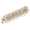 Molex PicoBlade Series Straight Surface PCB Header, 15 Contacts, 1.25 mm Pitch, 1 Row, Shrouded 53398-1571