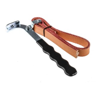 RS PRO 155 mm Jaw Capacity Strap Wrench with Plastic Handle 542-3751