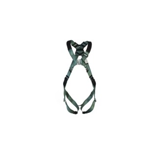 MSA Safety Green Polyester Safety Harness XL Size, 140 kg Max Weight Capacity 10206041