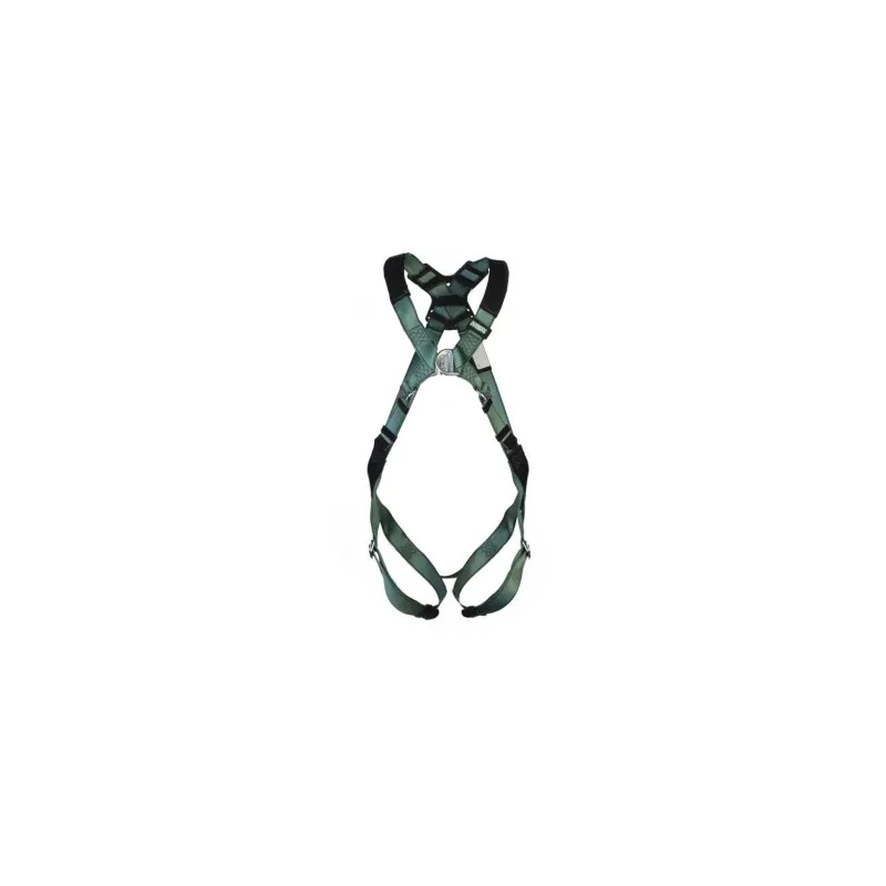 MSA Safety Green Polyester Safety Harness XL Size, 140 kg Max Weight Capacity 10206041