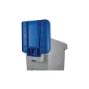 Rubbermaid Commercial Products Blue Polypropylene Waste Bin Lid 298.5 mm Diameter, Flat Sub Type, Slim Jim 2007909