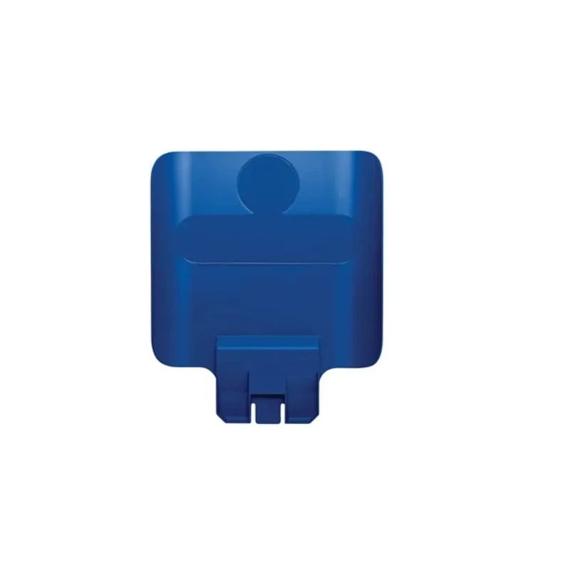 Rubbermaid Commercial Products Blue Polypropylene Waste Bin Lid 298.5 mm Diameter, Flat Sub Type, Slim Jim 2007909