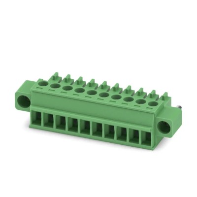 Phoenix Contact 5, 5/10-STF-3, MC 1 Series Pluggable Terminal Block, 10-Contact, 3.5 mm Pitch, 8A Current, 160V 1847204