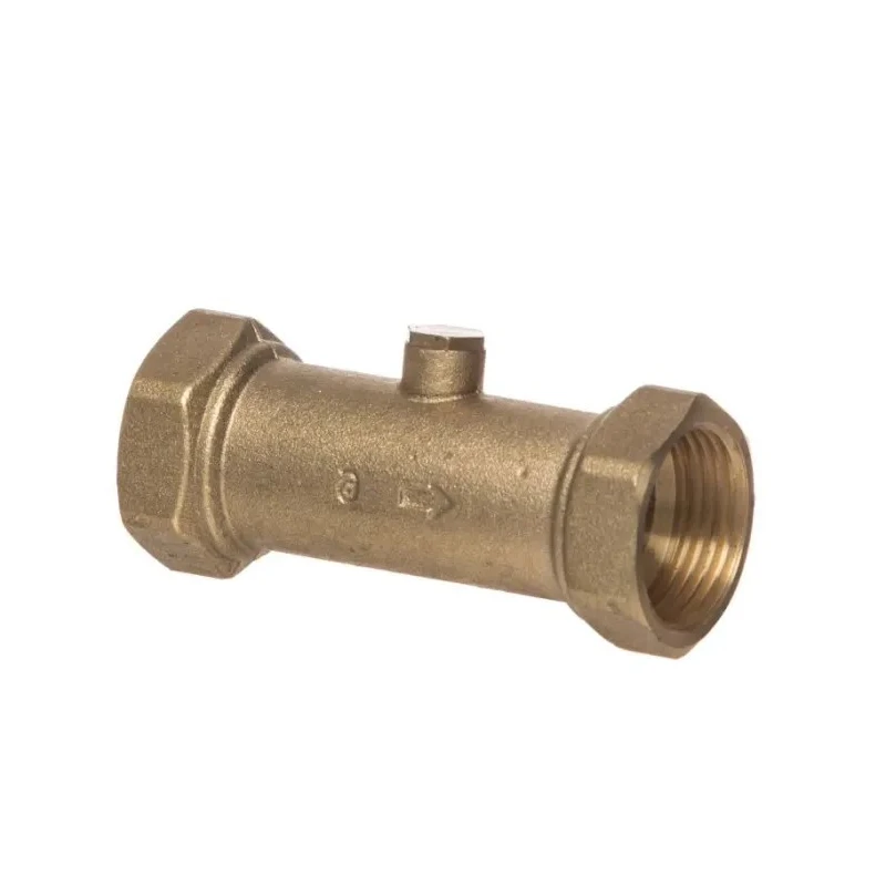 RS PRO DZR Copper Alloy Double Check Valve 1-1/4 in F x F BSP 10 Bar CW602N