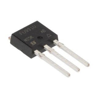 Vishay P-Channel Power MOSFET -1.8 A -400 V Enhancement 3-Pin IPAK IRFU9310PBF