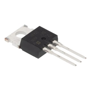 Vishay IRF820 N-Channel Power MOSFET, 2.5 A, 500 V Enhancement, TO-220AB Package IRF820PBF