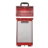 Brady Red 12-Lock Lockout Steel Group Lockout & Permit Control Station, 8.38 mm KIT,SLIMVIEW RED,PERMIT DISPLAY STATION
