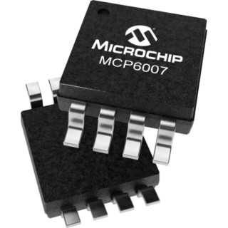 Microchip Operational Amplifier MCP6007-E/SN 1 MHz Gain Bandwidth Product 8-Pin MSOP 5.5V