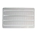RS Pro Marking Card with Tags for Use with Feed Through Terminal Block, White ABS, 54x86x1 mm 242-0536