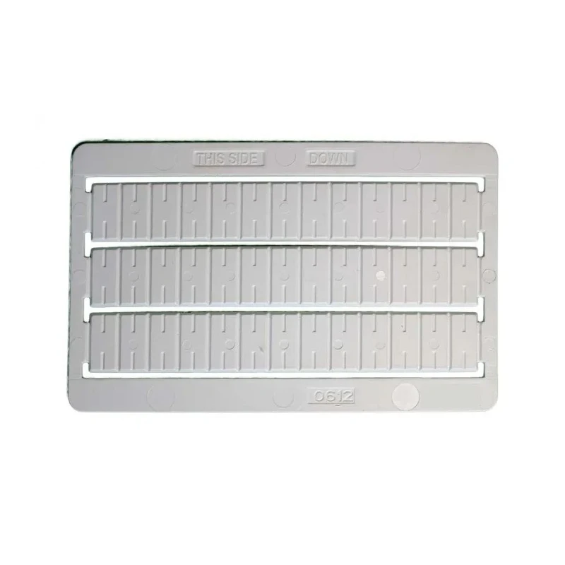 RS Pro Marking Card with Tags for Use with Feed Through Terminal Block, White ABS, 54x86x1 mm 242-0536