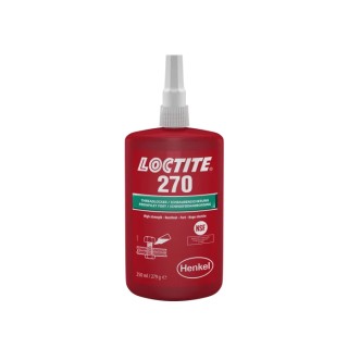 Loctite Green Threadlocking Adhesive High Strength Dimethacrylate Ester 250 ml LOCTITE 270 BO 250ML EGFD