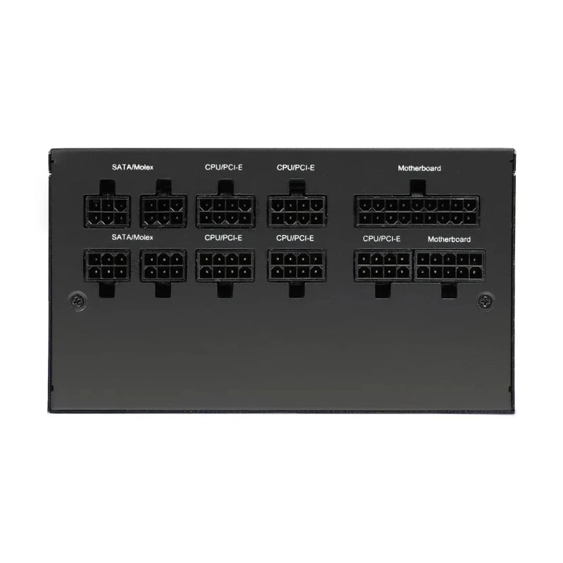 RS PRO 850W Fully Modular PC Power Supply 240V AC Input 12V DC Output 20A Five Outputs Model 242-0548