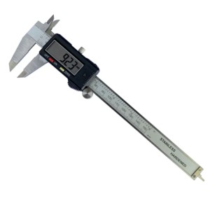 RS PRO Stainless Steel Digital Caliper 150 mm Measurement Capacity 0.01 mm Resolution 0.03 mm Accuracy 4 Way 243-6616