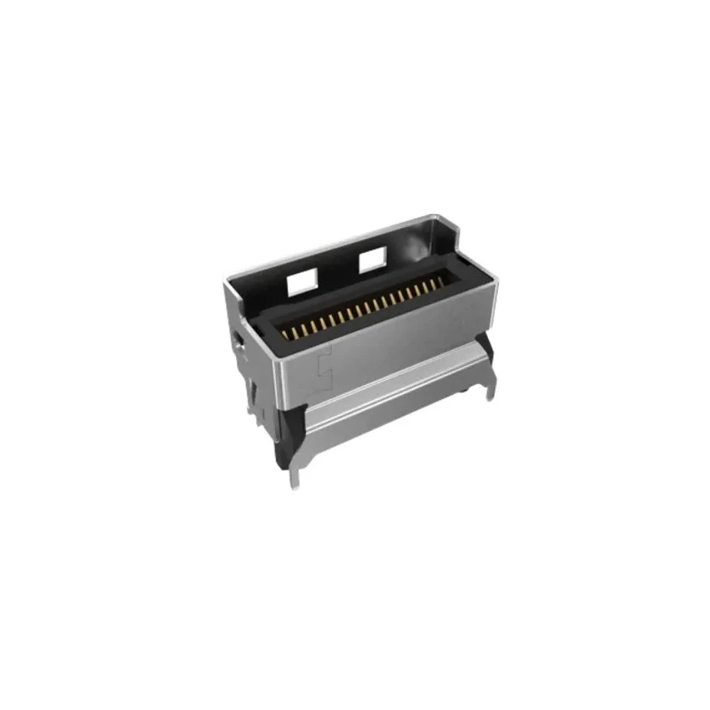 Amphenol Communications Solutions Mini Cool Edge IO Series Vertical Edge Connector, Panel Mount, 74-Contacts G97V21312HR