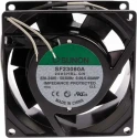 Sunon SF Series Ball Bearing AC Axial Fan 230V AC 18W 40.8m³/h 80mm SF23080A/2083HBL.GN