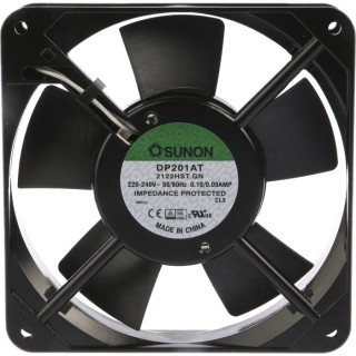Sunon DP Series Axial Fan 230V AC 19W 2300rpm 109 m³/h Sleeve Bearing 120x120x25mm DP201AT/2122HST.GN